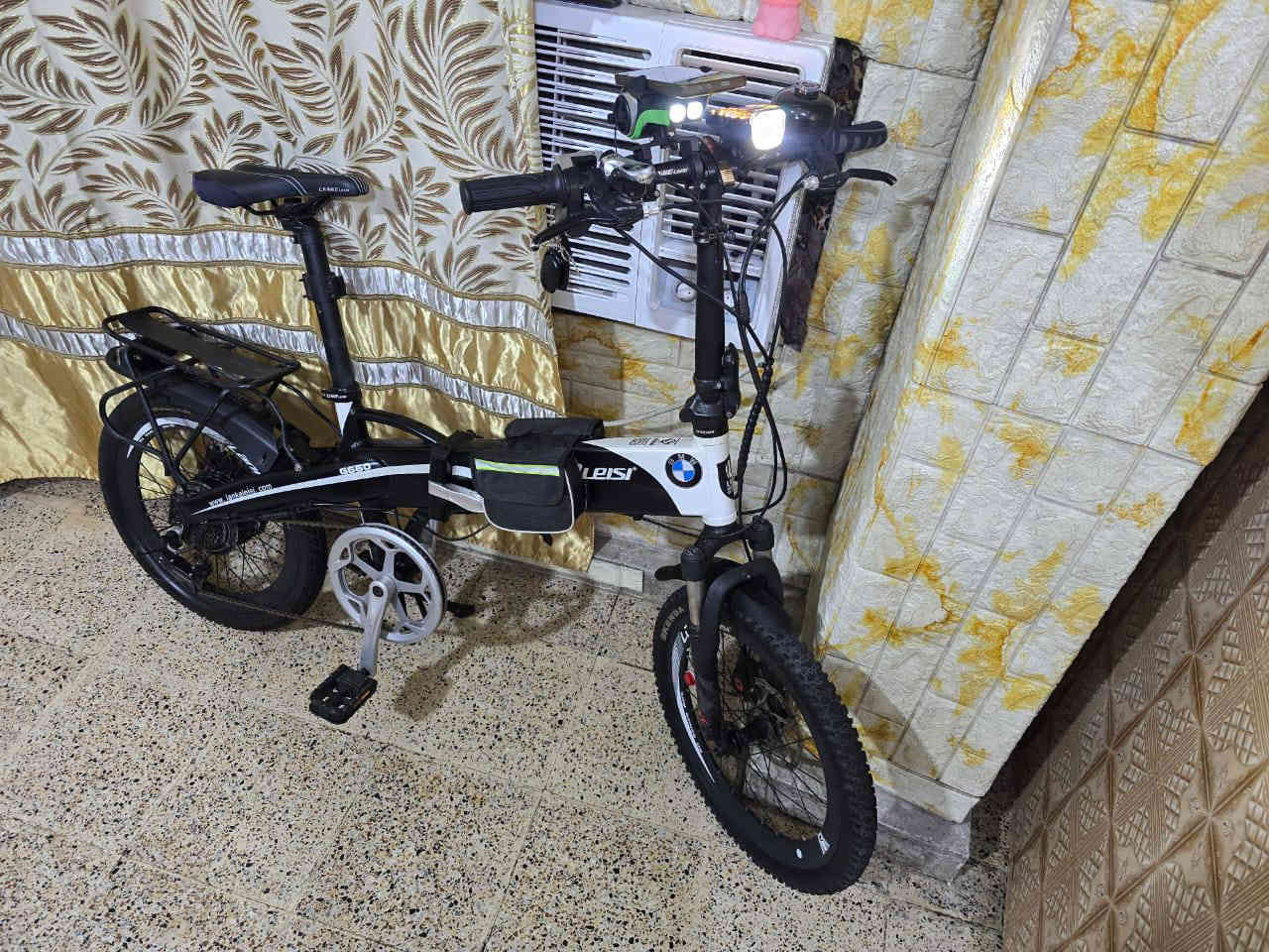 السلام عليكم بايسكل شحن الماني بي ام مواصفات بصمه تشغيل عن بعد نضام سرقات كلش جديد مابي اي نقص بطارية ليثيوم رقمي للتواصل ***********
