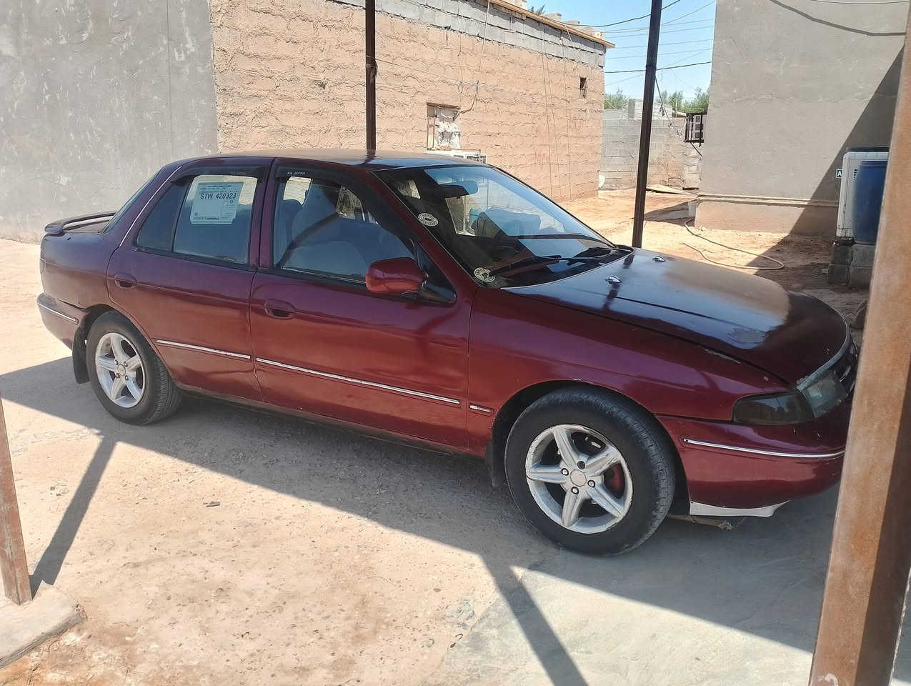 السلام عليكم كيه سيفيا للبيع موديل 93 كهربايات كامله مكينه جديده كير عادي صاحبهه  الشرعي بلحمزه موجود تحويل مباشر حداده 70بلميه مصبوغه جماليه مكفوله ضربه وكص السعر 25 وبيهه مجال بسيط مكان السياره واسط ***********
