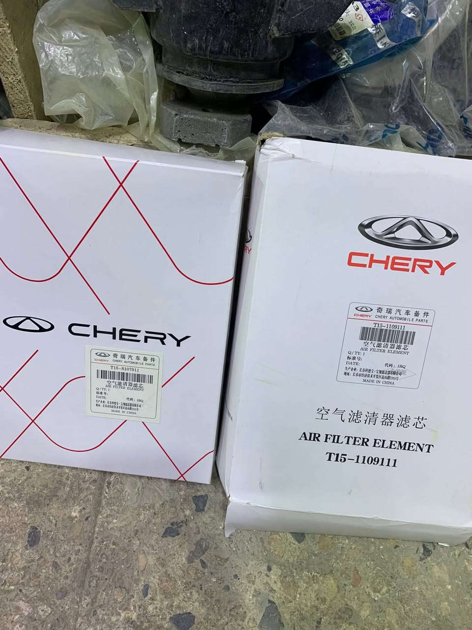 فلاتر شوته.  تبريد.  + كير  اريزو 5+6✔️
يتوفر جميع سيارت صيني   ✅ يوجد توصيل 🚚.


**إذا كنت صاحب هذا الإعلان وتريد حذفه لأي سبب، رجاءا أرسل رسالة إلى الدعم الفني**