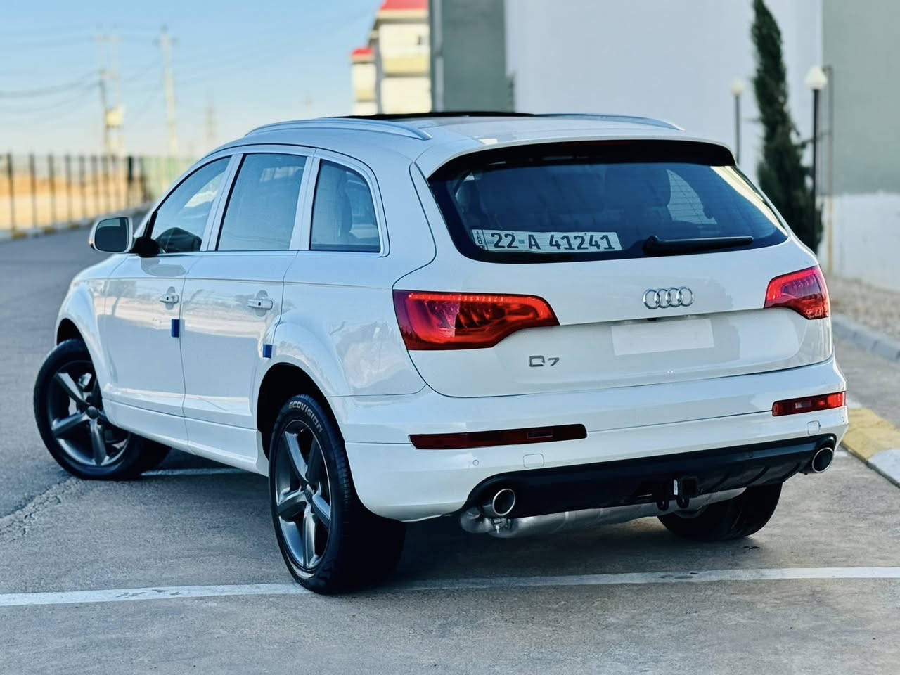 بسم الله الرحمن الرحيم
ئاودى Q7 S-line Quattro 2013 فول مواصفات ١/١

مواصفات خليجي وكالة شريكة سردار ضمان دولي

------------------------------------------

مكان🌆: سليمانى                سعر💵: 143$ 

هاتف☎️: ***********

------------------------------------------

محرك سته سلندر V6 3.0L سوپه ر چارچ محرك بنزين

گير و محرك بشرط مامفتوح

بدون سوت و دغان و صرف  خلل بشرط فحص

ماشية 82 الف حقيقى

------------------------------------------

سيارة حيل حيلوة جديد ماشالله

(( بيها نص صندوق مصبوغ )) بدون دواخل و بدون أيرباگ

سيارة كل على وضع بيلادي

-----------------------------------------

مواصفات

{ بصمة - پانوراما - رادار - داخل بيجي - صندوق شفت - ٣ پردة - ماوس - ٧ راكب - كشنات تتفيئة و تبريد - كشنات جلد - كشن و ستيرن كهربا و خزن - سيدي بوكس - تبريد مركزي - كاميرا - حساس خلفي و امامي - لايت ليد - ڤوليوم - تحديد سورعه - وبعد )

-------------------------------------------

اربع تايرات و ويل بيلادي جديد

سنوي و رقم و هه زة كل جديد

ته حويل غه رامة بشرط سنوي بأسمي

سيارة شرط بدون اى نواقص گير و محرك و حدادي و كاهرباى كولة بشرط

--------------------------------------------

بسم الله الرحمن الزحيم

‏ AUDI Q7 quattro S-line 2013

ئاودى موديل Q7 S-line 2013فول فول مواسفات پانؤراما

مواسفات خليجى سفرى شه ريكه ى سه ردار زه مان

-----------------------------------------

شوين🌆: سليمانى              سعر 💵: 143$

موبايل☎️: ***********

-----------------------------------------

مه كينه V6 شه ش بستؤن 3.0 سوپه ر چارچ به نزين

گيرو مه كينه ى به شه رت نه كراوه ته وه

سه وت و سه رف و خه له لى نييه به شه رت

 82 هه زار حه قيقى رؤيشتوه

-----------------------------------------

ته نها {{ نيوه ى سندوقى بؤياغه }} به بئ ناوگرتن و بئ ئيرباگ

زؤر جوان ماوه ته وه و نمونه يه له جوانيدا

-----------------------------------------

مواسفات

( به سمه - پانؤراما - رادار -  ناوزه رد - په رده - سندوق شه فت  - كوشن سارد و گه رم - كوشن جلد - كوشن و سوكان كاره باو خزن - ماوس - سيدى بؤكس -سئ ريز كوشن - ته بريد مه ركه زى -  كاميرا - حاسه ى پيش و دوا - لايت ليد - ڤؤليؤم - تحديد سورعه - زؤر مواسفاتى تر )

------------------------------------------

چوار تايه ويلى تازه ى و كامل سيرڤزى بؤكراوه

سه نه وى و ره قه م و هه زه ى تازه يه به ناوى خؤمه وه يه

ته حويل و غه رامه به شه رت

{{ گير و مه كينه و كاره باى و هه موو گيانى به شه رت }}

------------------------------------------
