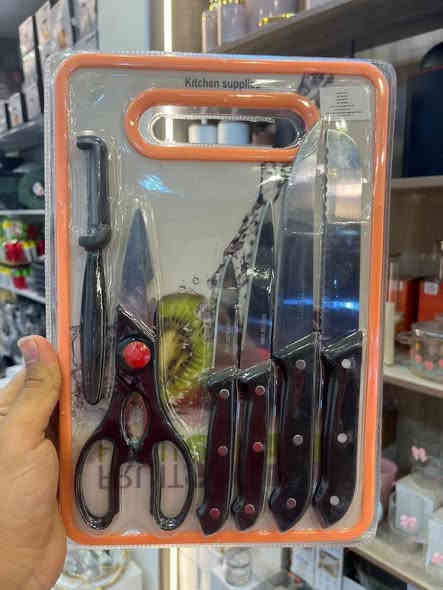 سيت سكاكين مع تخته ثرم🔥✅ السعر 6 الاف فقط

سيت يتكون من 4 سكاكين مع مقص 
مع مگشاره و تخته ثرم
السيت كامل 7 قطع نوعية اصلي جدا عملية

📌العنوان بابل الوردية خارج مقابل غسل الاخوين
واتساب ***********

التوصيل لجميع المحافظات ✅
