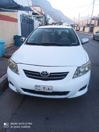 كورولا ٢٠٠٨ • تكييف شغال • اطارات جديدة