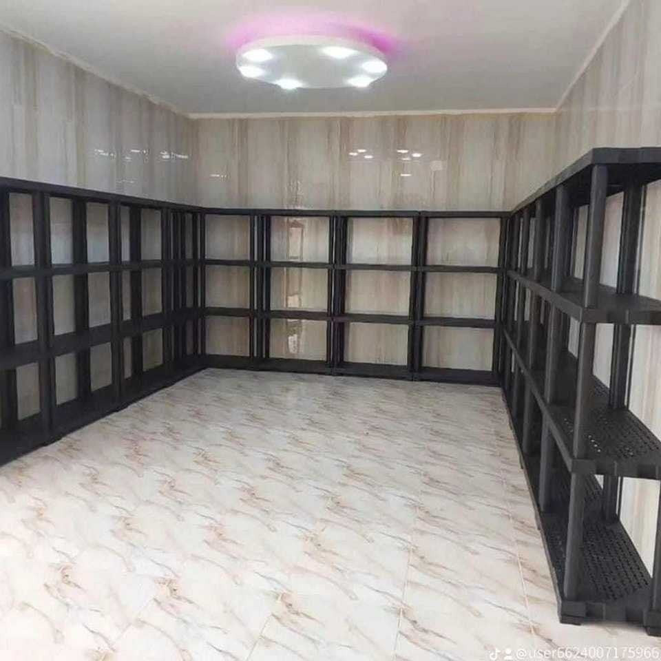 دزلي القياسات والباقي علينا
رتّب بيتك أو محلك أو مخزنك واستغل المساحة بأفضل شكل
رفوفنا تفصال حسب الطلب
والارتفاعات نعملها حسب ما تريد
جودة عالية وتحمل ممتاز
تواصل ويانه وحدد القياسات واحنا نجهزلك الطلب.


**إذا كنت صاحب هذا الإعلان وتريد حذفه لأي سبب، رجاءا أرسل رسالة إلى الدعم الفني**