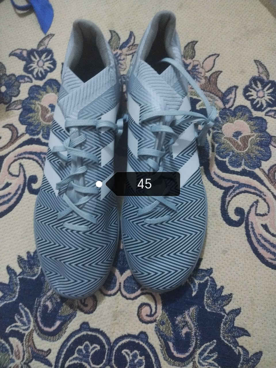 حذاء ميسي الأصلي درجه اولى شرط الفحص السعر 20 توصيل موجود


**إذا كنت صاحب هذا الإعلان وتريد حذفه لأي سبب، رجاءا أرسل رسالة إلى الدعم الفني**