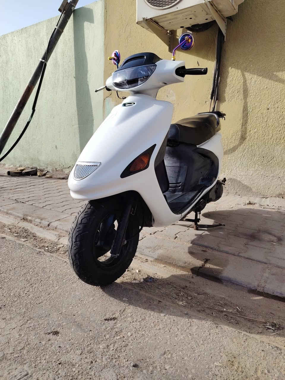 سلام عليكم دراجه فراشه دراجه كل نقص مابيها دراجه كهربائيات كله شغال دراجه شلعه ومعدل فول دراجه نضافه فول دراجه مامفتوحه دراجه حلوه نضيفه دراجه دبلين رياضي السعر 575 وبيها مجال المكان نجف الرقم ***********
