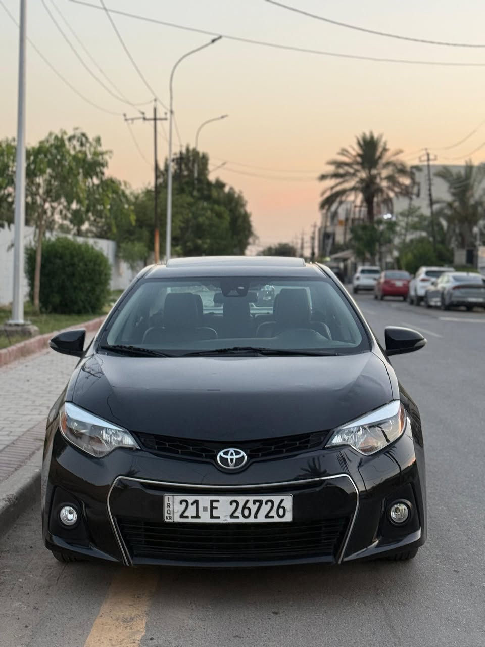 السلام عليكم للبيع 
كورلا إس للبيع 
Toyota Corolla S
موديل : 2016 
موصفات فول ١/١ 
بصمة 
فتحة سقف 
جلد 
شاشة و كامرة 
رادار 

حادث : تقرير امريكا مياه امطار 
كير مكينة شواصي لغود كفالة عامة 
حدادية نضافة 100/100 
السيارة مكفولة من الصبغ و التبديل فقط بارد 

🔴مكان السيارة : بغداد العامرية 🔴
السعر 122$ و بيهة مجال 
للاستفسار اكثر الاتصال عل لارقام
 ***********☎️اتصال
