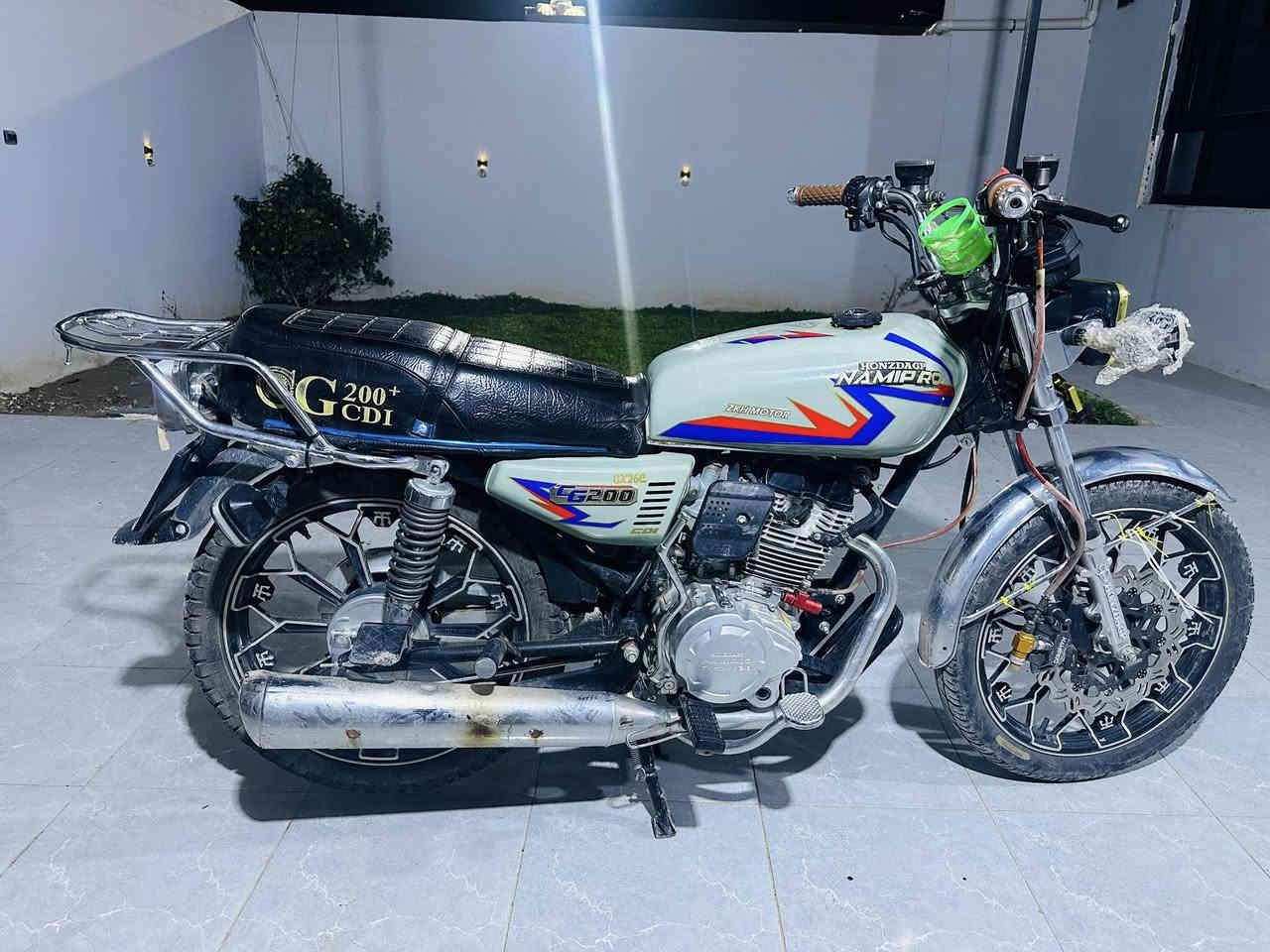 نامة برو هونزدا 2025  كفالة محرك 200cc سعر 800 وبيها مجال حگ الجية مكاني ديالى منصورية الجبل ***********
