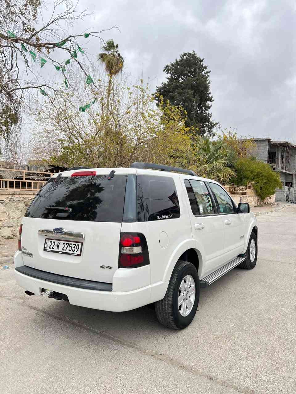 🚗فورد اكسبلور موديل 2008 خليجي شة ريكه نيڤا گيرومحرك شرط مواصفات جامات مرايه كهربائيه قوفل مركزي بيلدي دبل اكسل لايتات زينون تاخم ويل تايه بيلدي ABSتبريدحاروباردشغل تاخم تايرات جديد صدر كول جديد كهربائيات عام شغال مابيه نقص سيارة مابيه صبوخ كلين ومآبيه ضرب و بدون شخط عام جديد سنوي جديد راقم جديد و شرط تحويل وواكال وخرامات سيارة بسمي سعرة 103$بيه مجال ☎️📞*********** كركوك, العراق
