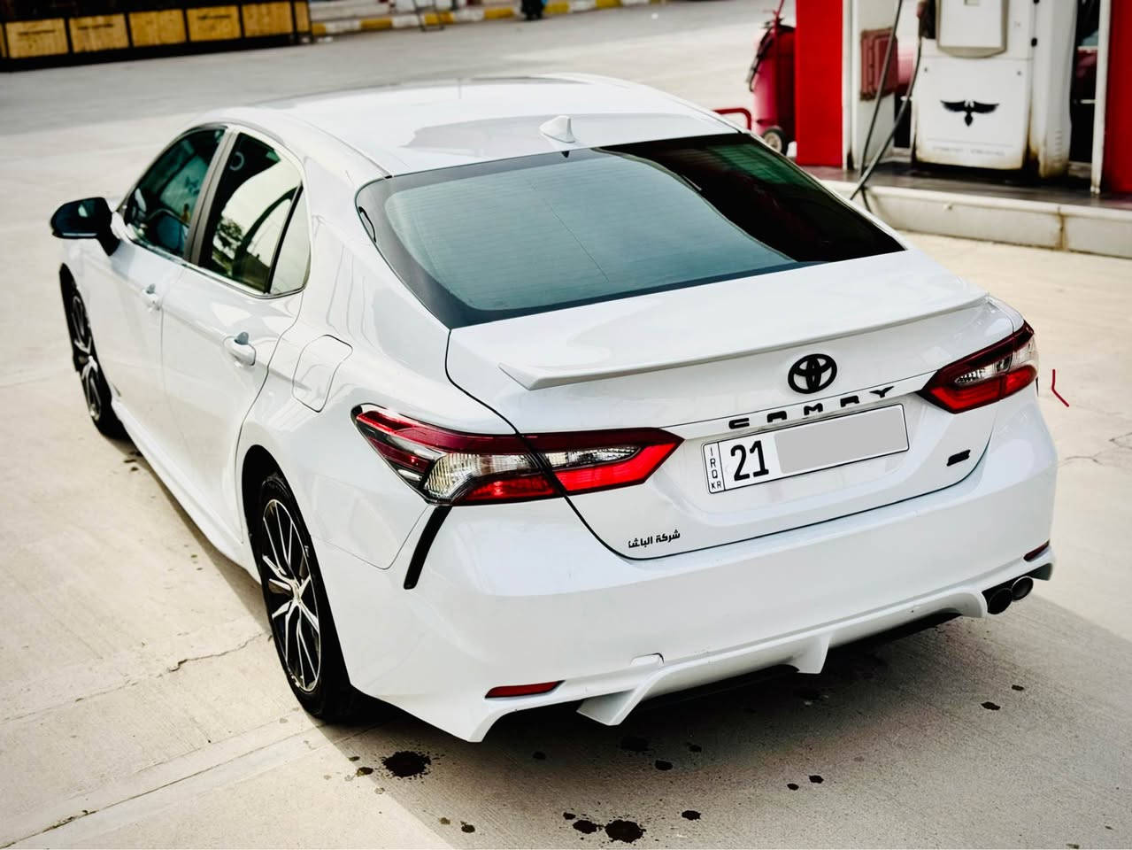 السلام وعليكم 
تويوتا كامري  موديل 2023 سموك  
سنوية بسمي تريد تحويل وكالة  بشرط  
وارد امريكي مواصفات  se 
• 75 ماشية 
•تخم صدر امامية تايرات كله بشرط 
•رقم وسنوية وژينكه كله جديد 
•شرط تحويل وكالة 
•مابي صرف ربع دينار 
•سيارة كلين مابي نقطه صبغ 
•سعر  215$ وبي مجال قليل للطيبين 
•عنوان السيارة كركوك 
•رقم موبايل *********** كركوك, العراق
