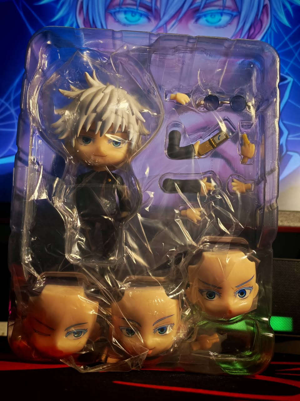 مجسم Gojo Satoru (نسخة ثانوية جوجوتسو - Hidden Inventory Ver) بإصدار Nendoroid رقم 2205

محتويات العلبة

.1 مجسم غوجو ساتورو الرئيسي.

2 ثلاثة وجوه بملامح مختلفة.

3 نظارات شمسية قابلة للإزالة.

4 أذرع وأرجل إضافية لتنفيذ حركات الأنمي الشهيرة.

5 قاعدة تثبيت شفافة للعرض.

السعر:10,000فقط
#fyp #random #amazon
#anime #gojo


**إذا كنت صاحب هذا الإعلان وتريد حذفه لأي سبب، رجاءا أرسل رسالة إلى الدعم الفني**