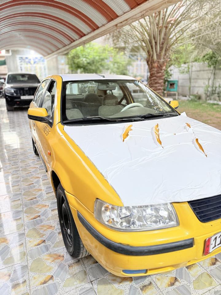 السلام عليكم سمند 2011بدون صبغ ولا تبديل رقم بغداد دولي كير مكينه حداديه خير من الله ما ناقصه شي كبل للشارع محدثه 17 داخل عسلي تخم تاير او تخم ويل جديد باتري جديد كشنات نضاف حماوه ربع ثابته سياره كامله مكانه بابل سعر 34 وبيه مجال بسيط *********** 
الشراي يتصل ما متواجد بالفيس
