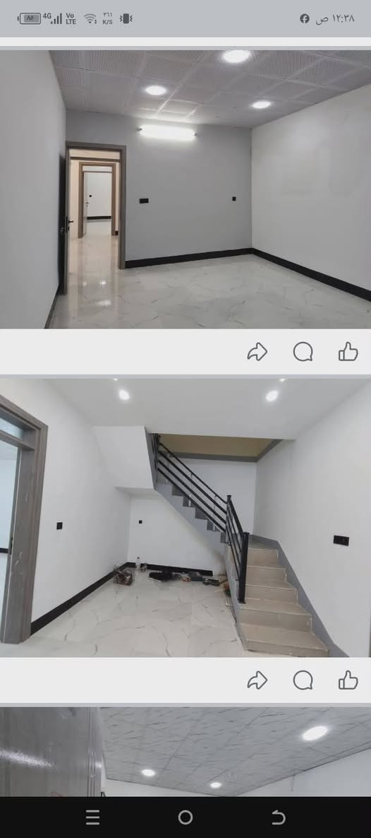 بيت في بنجا علي خلف مجمع ماللك بفرعين في فرع المدارس ماي خطين 7706830530
