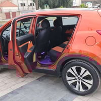 للبيع كيا سبورتج خليجي 2013فول مواصفات بنوراما كنات جلد فول السيارة جا...