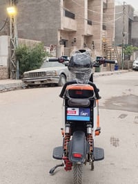 دراجه مرتبه صارلي شهرين 3 مطلعه من الوكاله نضيفه بطارياته 32 امبير ملف...