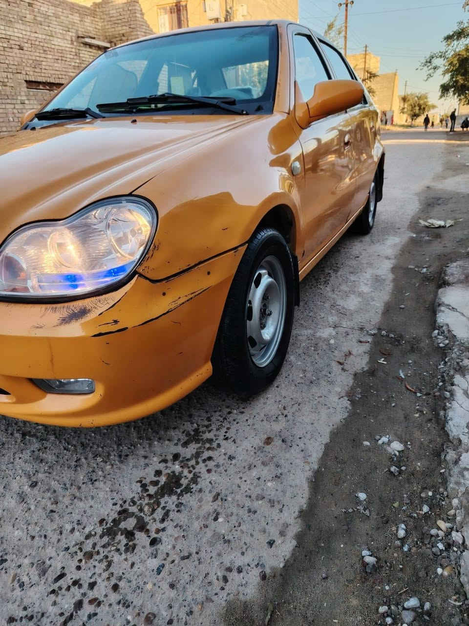 السلام عليكم ورحمة الله وبركاته
جيلي Ck 2013
رقم بغداد جديد هزة جديدة مصفرة من كلشي
محرك جديد
سيارة مابيها اي ضربة كلها بلادية على وضع الشركة 
 مكانها بغداد

السعر ٣٦
للتواصل *********** او *********** بغداد, العراق
