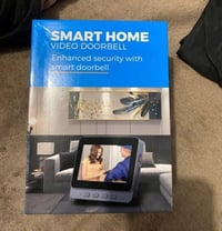 جرس باب ذكي • كاميرا HD • واي فاي