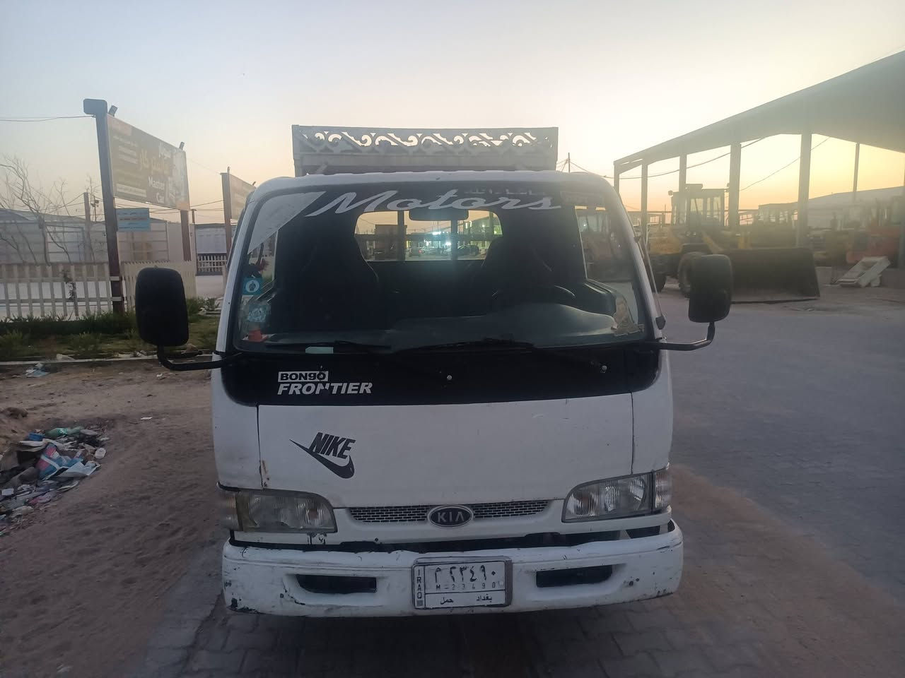 سلام عليكم كيه فونتيرة موديل 98البيع السعر 45وبيهة مجال تحويل مباشر مكان نجف كير مكينه اكسن وشاصي مكفولات ***********
