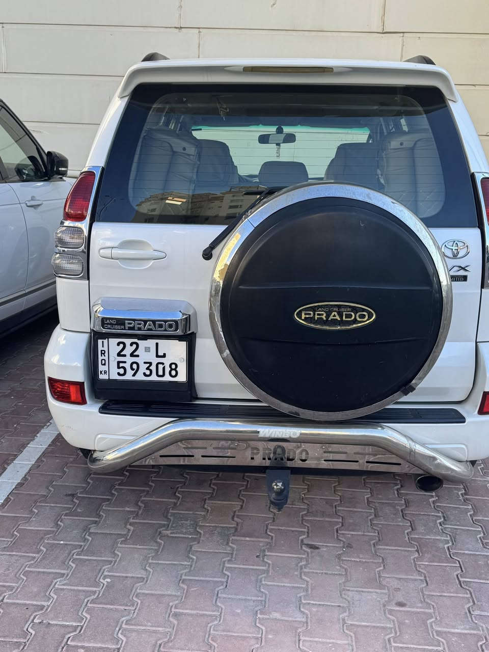 برادو ٢٠٠٨كلين رقم اربيل موجوده في بغداد باسمنا رقم انكليزي ٦ سلندر مكينة وكير وتيريد ثلج اسبير تعليك دبل تانكي فتحه سقف كراسي جلد كهرباء فور ويل السعر ١٩٠ مع المجال رقم ***********
