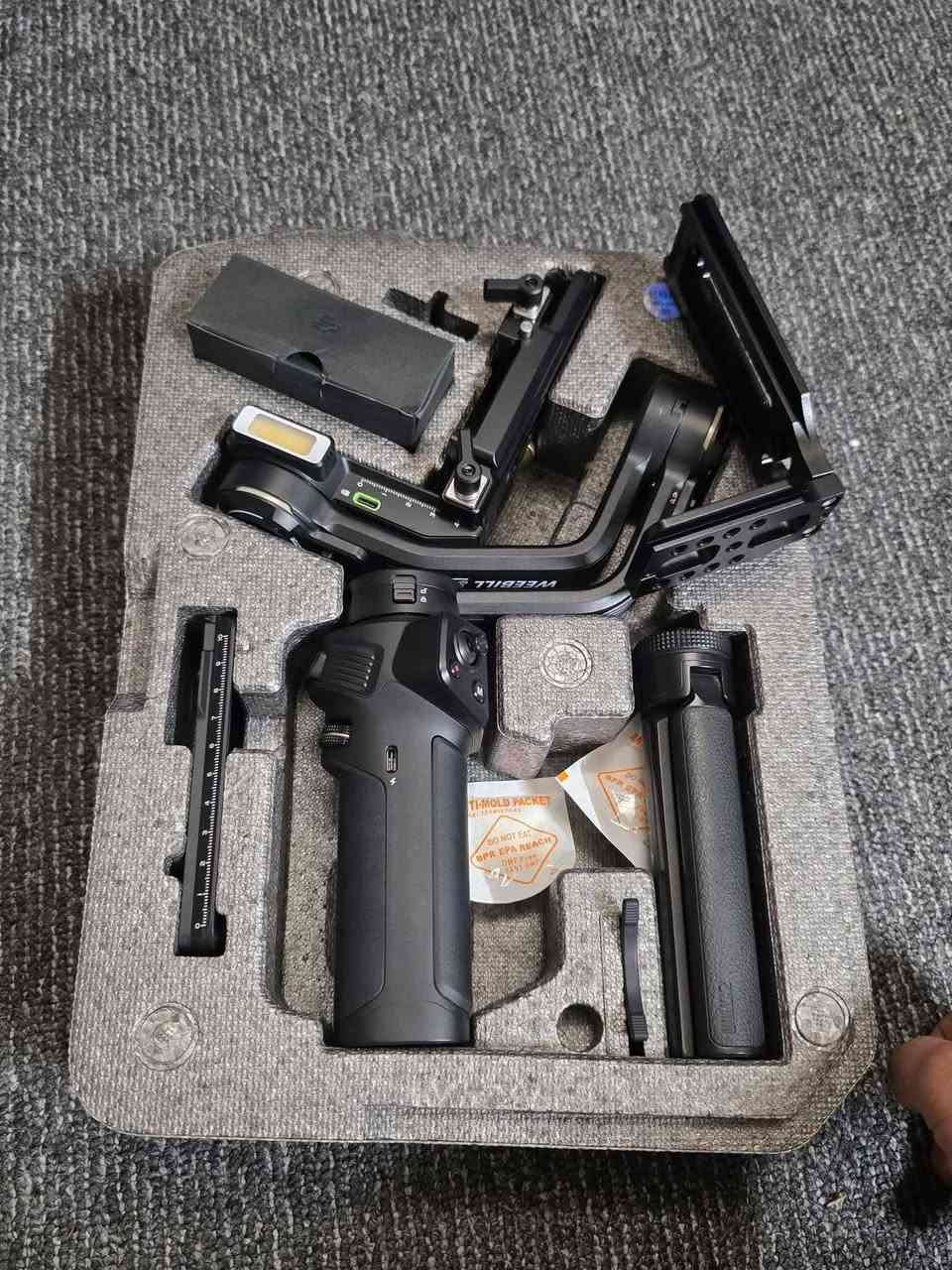 Zhiyun weebill 3
ويبل 3 يتحمل 3 كيلو
مستعمل نضیف جدا 
ويا قاعدة ریلس 
سعر نهايي 295 الف 

توصيل موجود الجميع مناطق العراق


**إذا كنت صاحب هذا الإعلان وتريد حذفه لأي سبب، رجاءا أرسل رسالة إلى الدعم الفني**