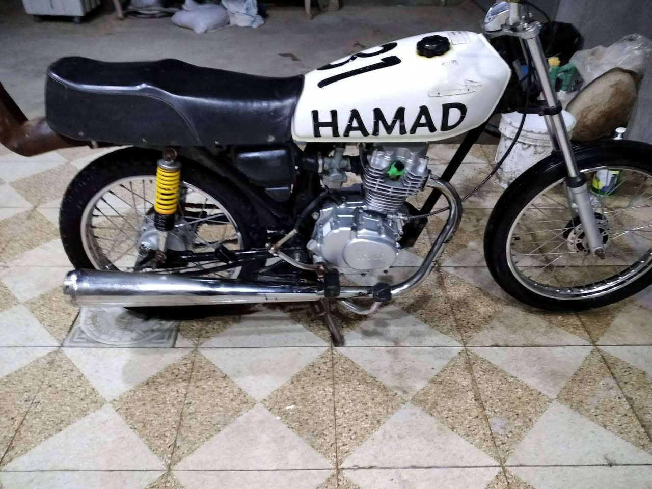 سلام عليكم نامه للبيع محرك 23 دراجه جديده ما نقصه كلشي كلك السعر 450 شراي يتصل ‏‪***********‬‏
