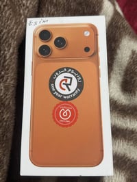 آيفون ١٧ برو ماكس • بطارية ١٠٠ • دورات ٦٠