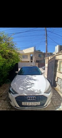 اودي A3 2022 رقم بغداد تحويل ثاني يوم  ماشيه 39 الف فول مواصفات محرك 4...