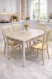 طاولات طعام • طقم سفرة • جميع المقاسات