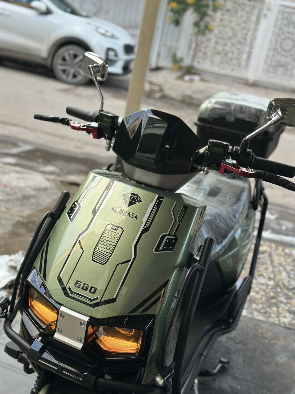 دراجه شحن الماسه ماشيه ٧٠٠كيلو فقط بعدها زيرو دراجه موديل2026 بيها مواصفات كامله بيها رجوع للخلفRوبيها مثبت سرعه بيها دبل اشاره بيه بلوتوث 4سرع تمشي 100حقيقي 6بطاريات كبار شحنه وحده تمشيك 75كيلو متر دراجه خير من الله شخط ما بيها مكفوله كفاله عامه كهربائيات كلشي بطاريات انطيك بيهن ضمان هذا رقمي للاستفسار***********
سعرها مليون وبيه مجال بسيط🤍 موقعي بغداد حي جهاد
