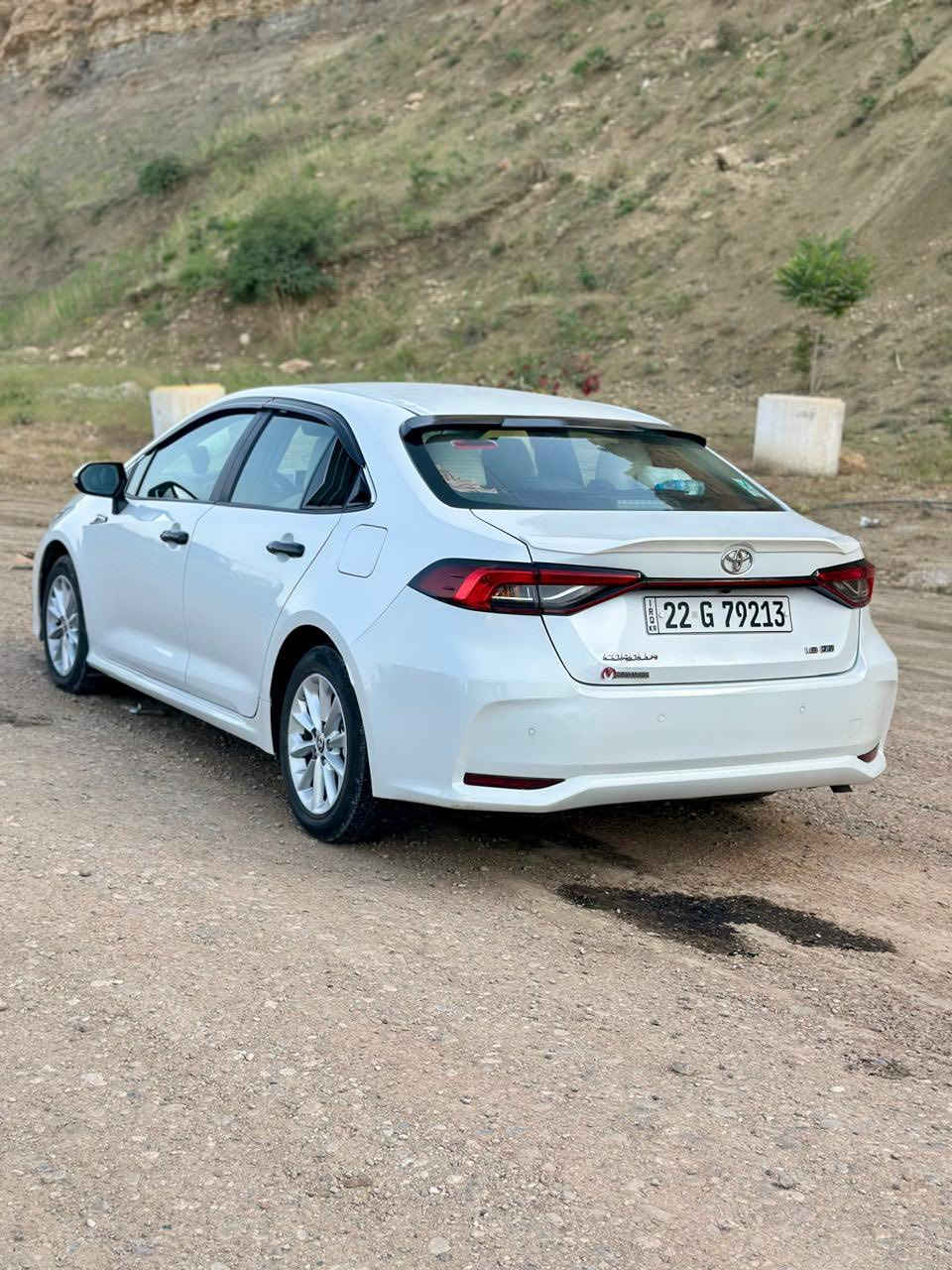 كورلا جيهان 2022 فول مواصفات بصمه نظام ترحيب فتحه حساس امامي خلفي سيارة جاهزه جداً ترايهه زيرو السعر 157 وبيهه مجال حك الجيه السيارة بيها 3 مكانات صبغ الصور موجوده بل منشور متواجد واتساب *********** تحويل مباشر رقم اربيل
