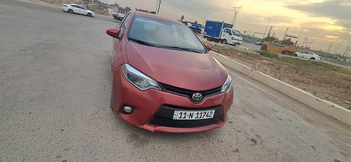 كورولا موديل 2014 مكينه 1800 دوش كير مكينه  خير من الله تخم تاير جديد تبريد ثلج صدر امامي خلفي جديد سياره جاهزه وما بيها كل نقص مال جناي بيها قطعتين صبغ فقط  رقم بغداد سنويه لل 30 تحويل ثاني يوم السعر 109 الموقع بغداد الدوره ***********
*********** بغداد, العراق
