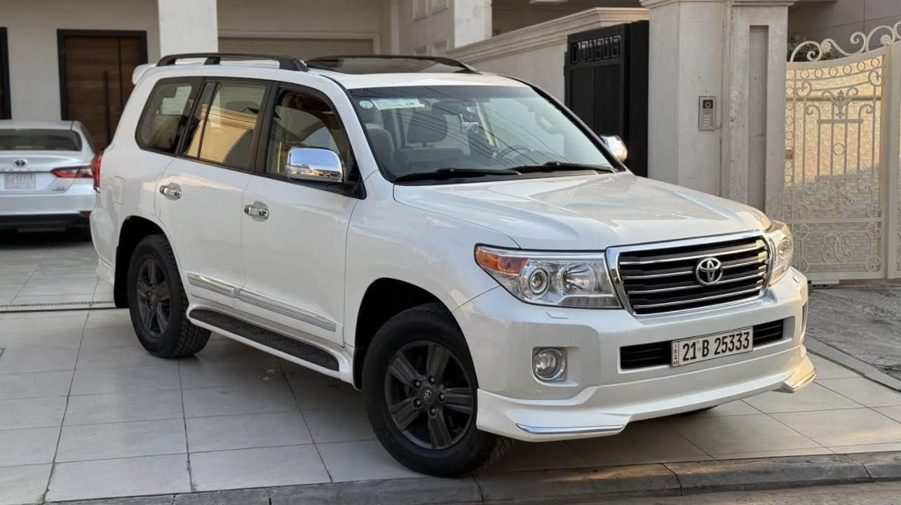 2015 Toyota Landcruiser · Suv · Driven 1,111 miles
سلام عليكم

لاندكروز 2015 جيهان اول مالك 
GXR v6
مكينة 6 سلندر
رقم سليمانية باسمي
ماشية 137 الف حقيقي

سبير وعدة مال شركة 
على ايد وحدة من هيه زيرو 
مكينة كير حداديه تخم تاير باتري كهربائيات كلهن جدد 
كفاله من الصبغ والتبديل 

بيها بارد جوه قبغ البانزين

المواصفات:-
سلايد فتحة
ثلاجة 
كشنات كهربائي ثلاث دكم
شاشة + كامرة + حساس امامي خلفي  
تحكمات ستيرن 
مري شفط
8 ايرباك 

نظام فور ويل 
تشغيل عن بعد 
تشغيل بصمة وابواب وجنطة
وباقي من المواصفات معروفة

السعر 425 بيها مجال للشراي

مكان السياره بغداد السيدية


**إذا كنت صاحب هذا الإعلان وتريد حذفه لأي سبب، رجاءا أرسل رسالة إلى الدعم الفني**
