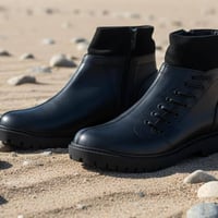 جزم جلد طبيعي • مقاس ٤١-٤٥ • عطبرة