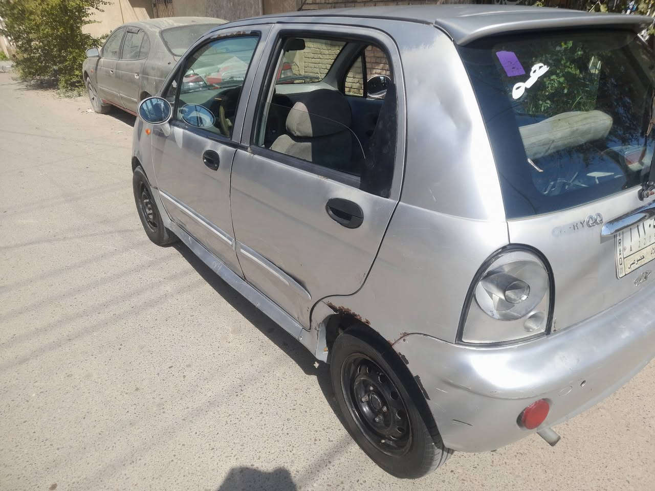 السلام عليكم كيو كيو موديل 9 مكينه بيها خيط بخار قليل جير عادي تخمتاير سياره رقم الماني جاهزه نقص ما بيها بدون تحويل كوم حديد اتعهد سرقه وعشائر فقط مكانه بغداد السعر  13 الاتصال على هذا الرقم***********
