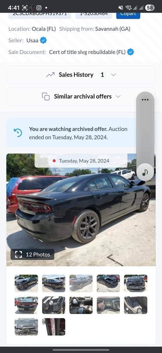 السلام عليكم
جارجر 2023 sxt وارد امريكي ماشية 38 ميل ضررها موضح بلصور 
للبيع او مراوس 
السعر المطلوب ٢٢٨ وبيها مجال 
للاستفسار اكثر التواصل عل رقم *********** 
موقعها ديالى
