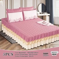 #مفروشات تم وصول   #فرشه مقرنصه نفرين صيفي 5قطع   خامه خفيفه صيفي    ا...