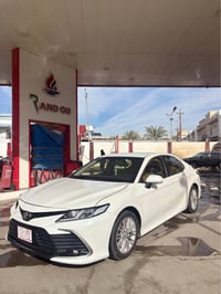 كامري ٢٠٢٣ • وارد خليجي • صبغ كامل ابيض