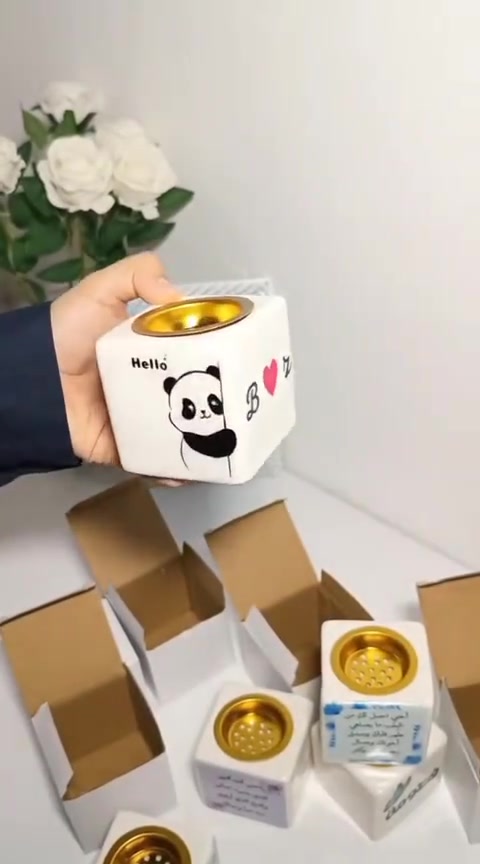 مبخرة سيراميك طباعة حسب طلبكم❤️ 

م/الحجم الكبير جدااا حسب طلبكم  
5 الف فقط 
متوفر توصيل


**إذا كنت صاحب هذا الإعلان وتريد حذفه لأي سبب، رجاءا أرسل رسالة إلى الدعم الفني**