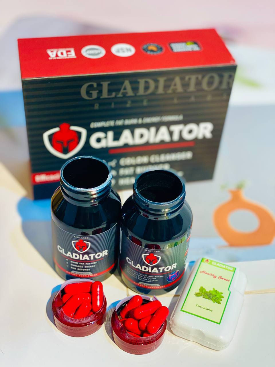 منحف كلادياتور 💪🔥 GLADIATOR – الكورس الثلاثي المتكامل الرشاقة!
سر نجاح هذا الكورس هو القوة الثلاثية (3 في 1) لتنظيف الجسم وحرق الدهون بدون تعب:
🔥 1. حارق الدهون (Fat Burner) – 60 كبسولة
• حرق سريع
🌱 2. منظف القولون (Colon Cleanser) – 30 كبسولة
• ديتوكس طبيعي
🍃 3. المحلي الصحي (Healthy Sweet) – صفر سعرات
• بديل السكر
#الاصلي_100
#للحجز_والاستفسار_دايركت
#تصويرنا


**إذا كنت صاحب هذا الإعلان وتريد حذفه لأي سبب، رجاءا أرسل رسالة إلى الدعم الفني**
