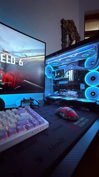 المعالج core i9 11900KF  الرامات 16 DDR4 براد مائي 360 ابو الشاشه  الم...