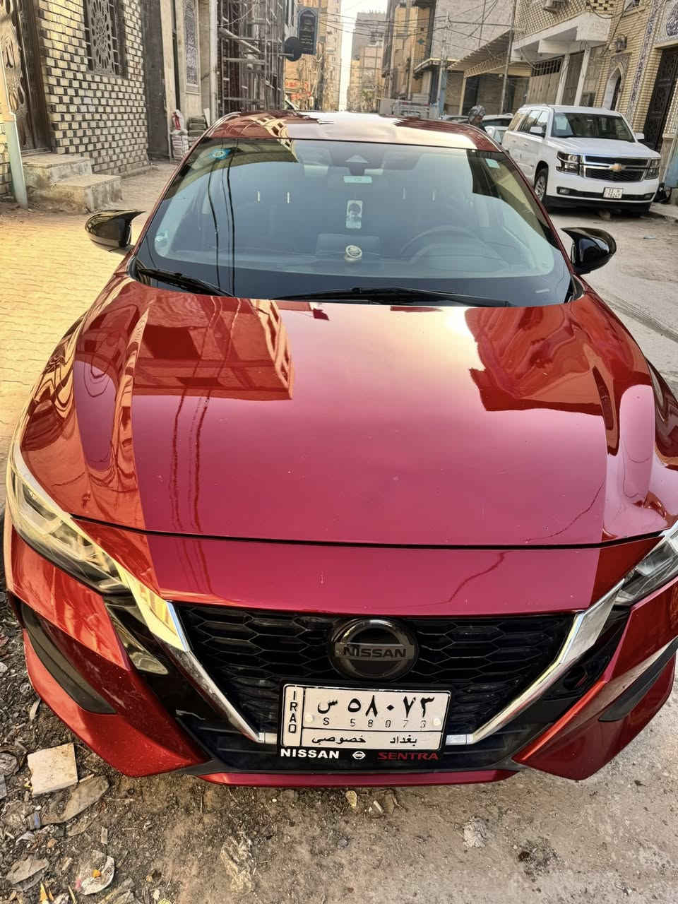 السلام عليكم
للبيع نيسان سنترا 

موديل 2021 

 مواصفات 

1- بصمه تشغيل بصمه ابواب 

2- رادارات جانبي امامي خلفي  

4- حساسات امامي خلفي 

5- كامره دواره 

6- توقف ذاتي 

7- تحديد مسار 

8- مثبت سرعه

9- مانع الانزلاق 

10- شاشه كبيره 

11- ثلاث مخارج 

12- ثلاث انضمه قياده 

13- ايكو و عادي و سبورت 

14- كشافات ضباب امامي خلفي 

15- حساسات و هيترات مري 

17 - ستيرن رياضي D

18- شاشه كاربلاي

19- محرك 2000 دوش وسيارة اصل ياباني 

مكان سيارة نجف

السياره جاهزه كلش حلوه 

رقم  بغداد بسمي 

السعر (130)وبيها مجال  

للتواصل ***********

