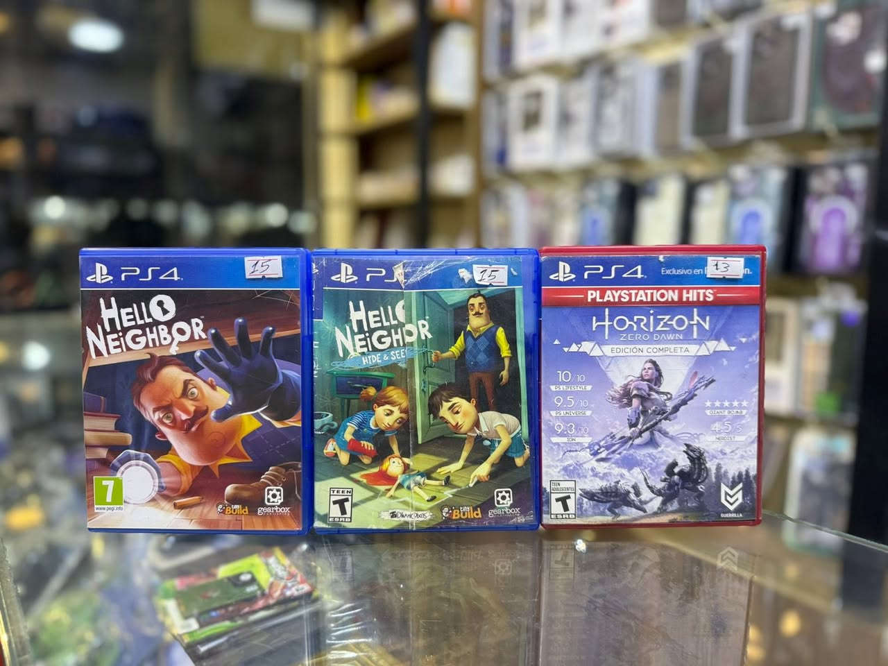 كل ما ترغب بيه واكثر! من العاب اكشن ومغامرات الى رعب وتخفي الى قتال وحروب الى رياضة بكل انواعها سباق سيارات وكرة القدم والسلة 

مجموعة قوية ومنوعة من اقراص بلي 4 و 5 المستعملة المتوفرة حاليا في مكتبنا …. 

للبيع او المراوس مع اقراصكم ….

العنوان/ طوزخورماتو … الفلكة … مجاور محل المختار للعقارات


**إذا كنت صاحب هذا الإعلان وتريد حذفه لأي سبب، رجاءا أرسل رسالة إلى الدعم الفني**