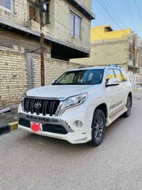 برادو موديل 2015 كفاله من الصبغ بيها بارد بالباب عكس السايق سونار موجو...