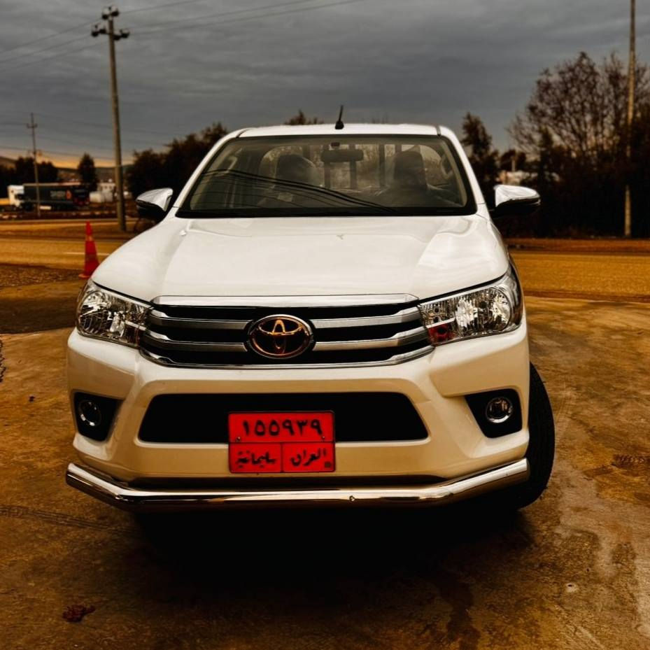 تۆیۆتا هایلۆکس 2020 دەبڵ اکسل تاک 
122 هەزار کم ڕۆشتووە 
نیو بستی دەرگای سایق بۆیاخە 
بەجوانی و پاکی و 
سەنەوی و ژنگەی بەسەر چوە

سعر : لە کۆمێنت داوای بکە ڕاستەوخۆ بۆت دێت 🤖 

گێڕ و مەکینەی بەشەرت 
هیچ کێشەیەکی تێدا نییە 

ژمارەی خاوەنەکەی 
***********
وەتسئاپ
