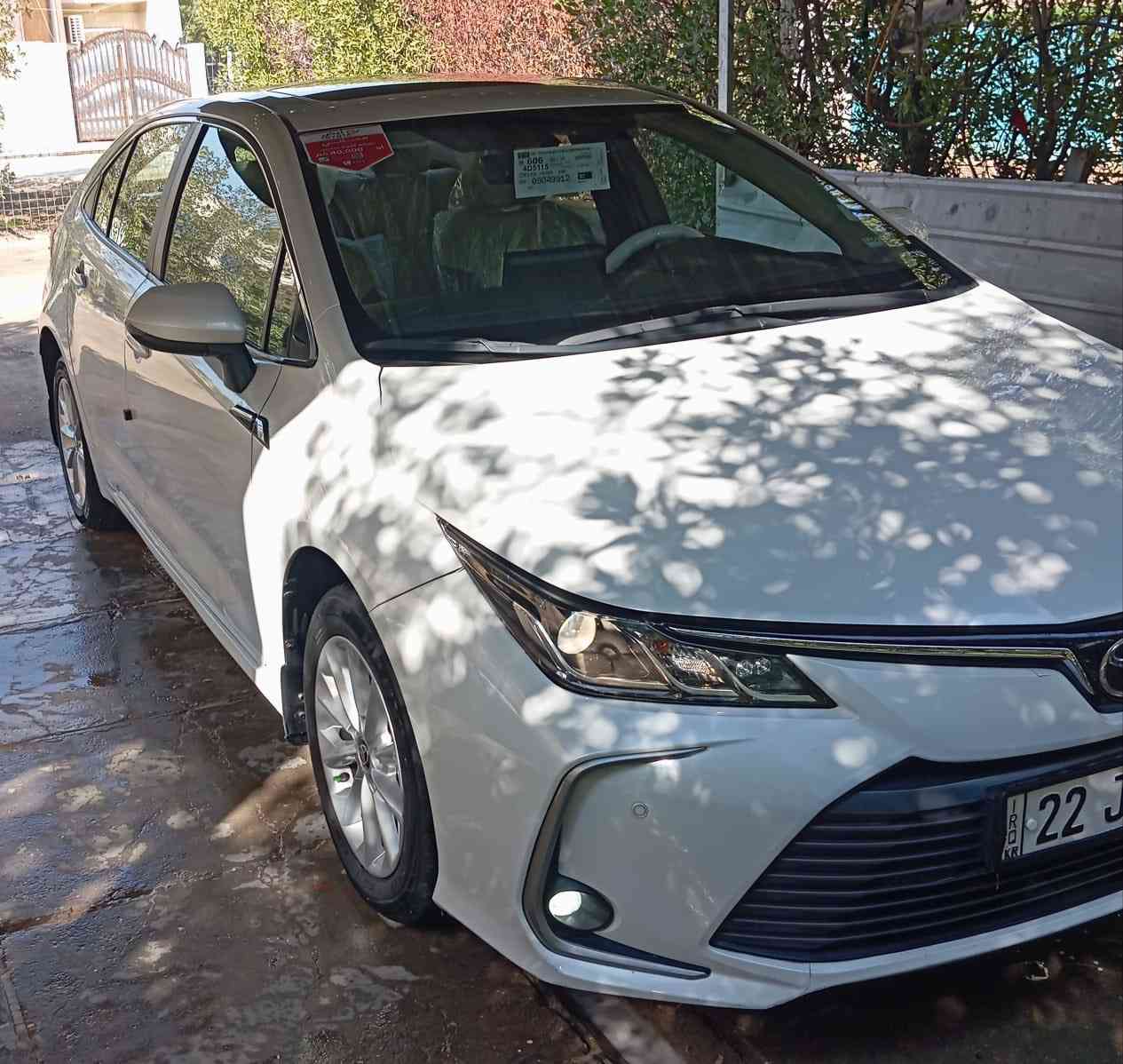 سلام عليكم كورلا ساز  موديل2022   رقم أربيل أسمنه فول موصفات اسعر155وبيه مجال بصيط مكان سياره بغداد رقم الهاتف ***********
