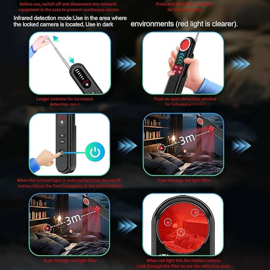 حافظ على خصوصيتك
كاشف الكامرات وكاشف اجهزة التنصت وكاشف اجهزة تحديد الموقع كاشف اجهزة التسجيل.


**إذا كنت صاحب هذا الإعلان وتريد حذفه لأي سبب، رجاءا أرسل رسالة إلى الدعم الفني**