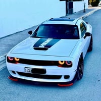 دۆج چاڵنجەر RT  2018 مواسەفات  سعری زۆۆر مناسب ڕەنگی سپی ،  سەیارەکە ٦...