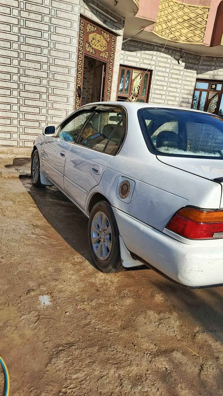 السلام عليكم  كورلا موديل 94 
رقم صلاح الدين شرط التحويل سنويه لغاية 2028
مكفوله من الضربه والكصه والنقل الجثه والعيب الشرعي بدون قطرة صبغ 
محرك يصرف ، وكير شرط  
كهربائيات وكيجات كله شغاله
مري كهربائيات + سنتر لوك فتح عن بعد 
السعر (58) 
العنوان :صلاح الدين قضاء بيجي 
شراي اتصل 

***********
،
***********
