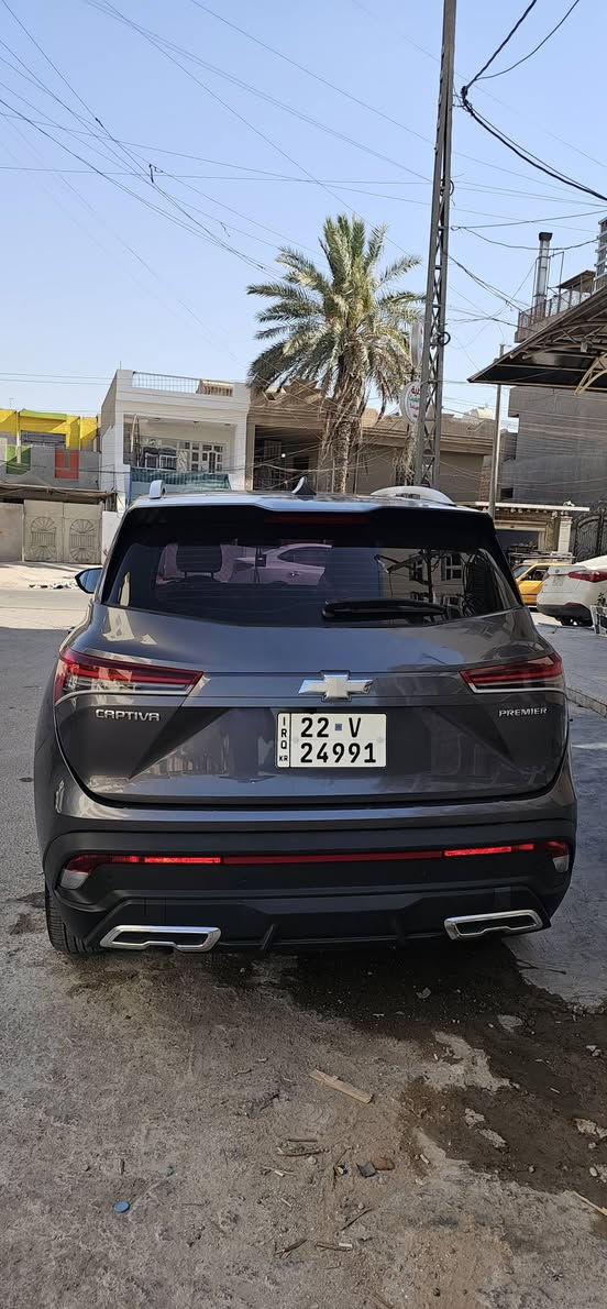 شوفرليت كابتيفيا 2025 للبيع
فئة بريمير فول مواصفات 1/1
بانوراما بصمة تحكمات رادارات كامرة دوارة كامرة 360 درجة لايت زنون كشنات كهرباء تبريد قطعتين سبعة راكب سايد بريك بصمة  شاشة ايباد ماشية 13 الف نظام اوتو ستوب سماعات محيطية مكينة 1600 توين تيربو حادثها فقط بنيد بدون دواخل 
مكاني بغداد 
السعر:144$ 
***********
***********
