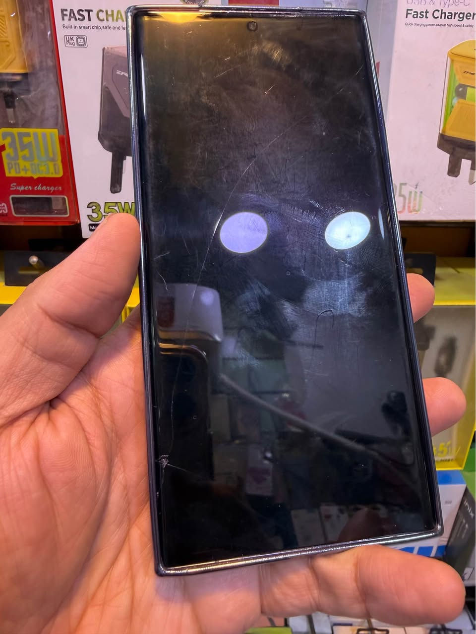 S 23 الترا 
جهاز مستعمل بي فطر بالشاشه ما مبين عليه ولا ماثر جهاز شرط سعره قفل ٤٠٠ السماوا, المثنى


**إذا كنت صاحب هذا الإعلان وتريد حذفه لأي سبب، رجاءا أرسل رسالة إلى الدعم الفني**