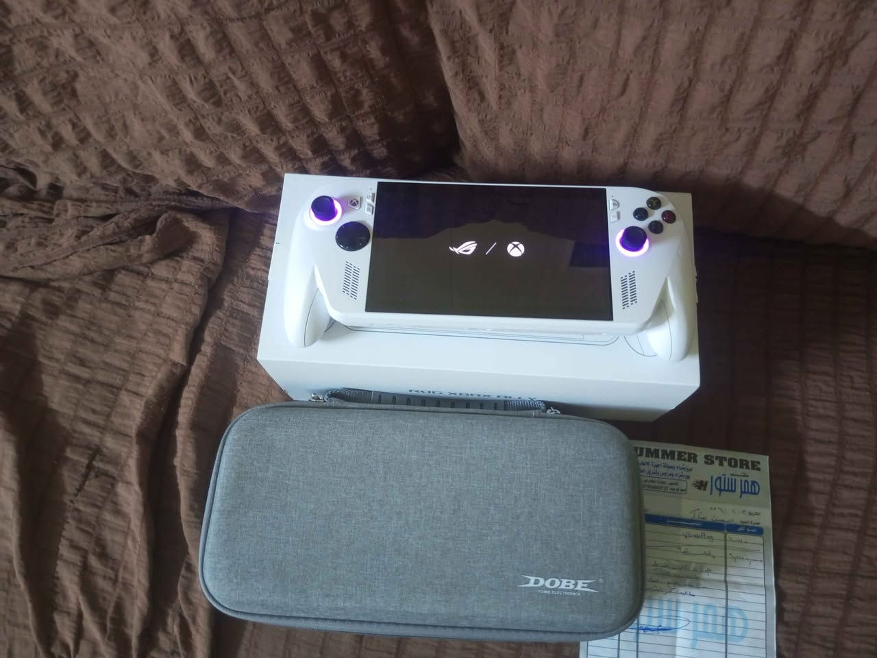 السلام عليكم اسوس روج الاي اكس بوكس استخدام 6 ايام فقط جديد مع اشتراك كيم باس 3 اشهر وجنطه ولزكه شاشه+ لعبه ديز گان اخذته من الوكيل الرسمي بلمنصور ضمان سنه استبدال سعره من لوكيل مليون و70 وصل شراء موجود رايده ب 950 او مراوس بأيفون بغداد, العراق


**إذا كنت صاحب هذا الإعلان وتريد حذفه لأي سبب، رجاءا أرسل رسالة إلى الدعم الفني**